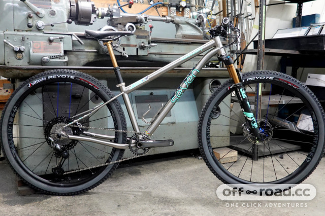 Titanium on sale mountain bike